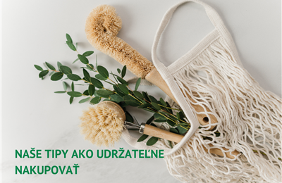 Viete ako udržateľne nakupovať? Prinášame vám 4 tipy